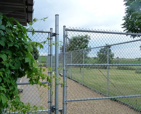 gated fence