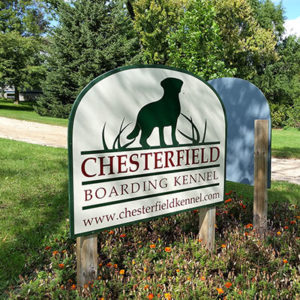Sign: Chesterfield Boarding Kennel